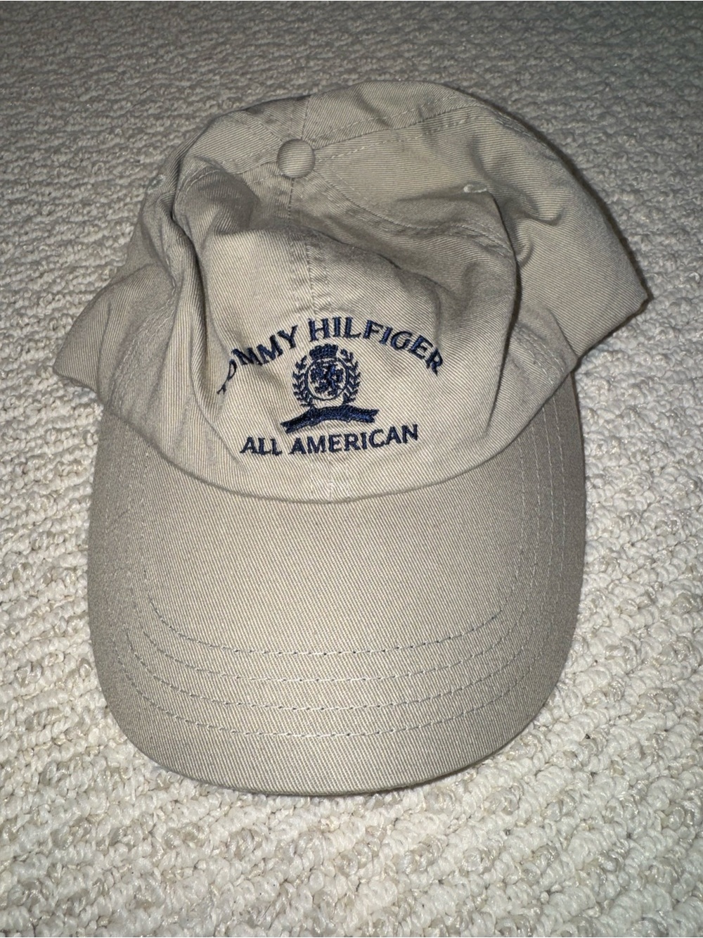 Tommy Hilfiger All American Beige Baseball Cap
